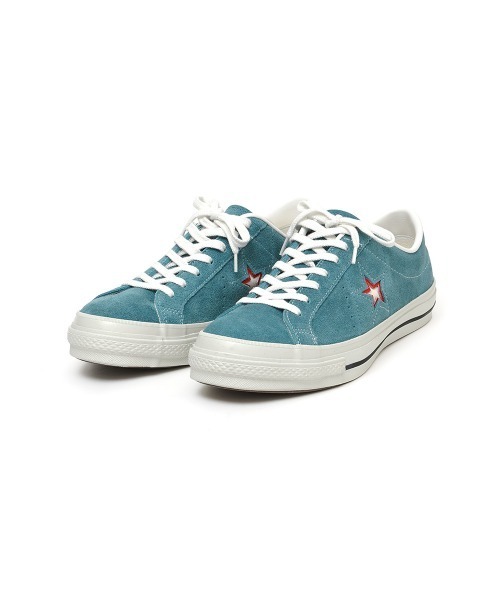 FACETASM(ファセッタズム)の「FACETASM×CONVERSE「ONE STAR J SUEDE / FC」(スニーカー・メンズ・ブルー系その他・23/23.5/24/24.5/25.5/26/26.5/27/27.5/28)」の2枚目の写真