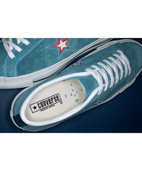 FACETASM(ファセッタズム)の「FACETASM×CONVERSE「ONE STAR J SUEDE / FC」(スニーカー・メンズ・ブルー系その他・23/23.5/24/24.5/25.5/26/26.5/27/27.5/28)」の5枚目の写真