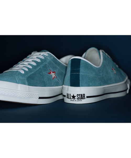 FACETASM(ファセッタズム)の「FACETASM×CONVERSE「ONE STAR J SUEDE / FC」(スニーカー・メンズ・ブルー系その他・23/23.5/24/24.5/25.5/26/26.5/27/27.5/28)」の4枚目の写真