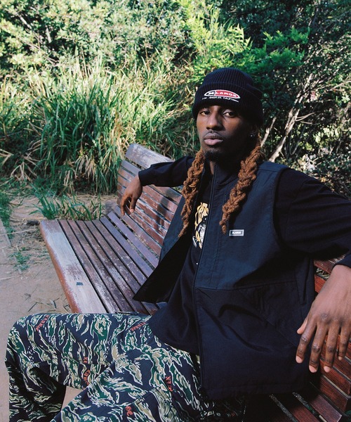 XLARGE（エクストララージ）の「OVAL EMB. KNIT CAP（ニットキャップ/ビーニー・メンズ・グレー/ブラック/ブラウン・ONE SIZE）」の15枚目の写真