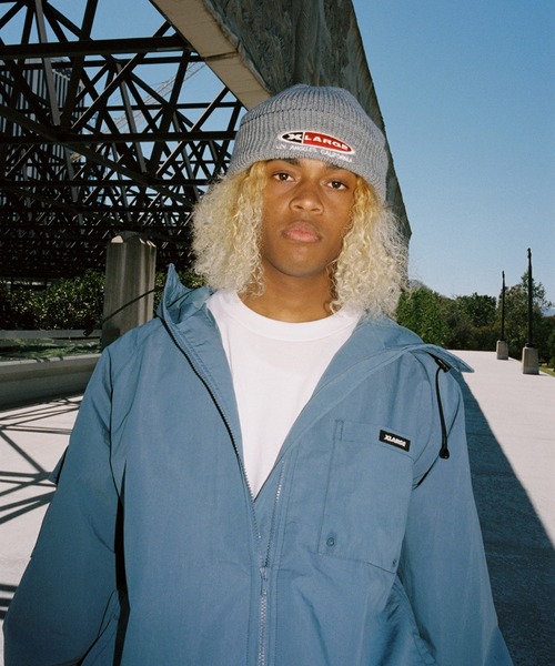 XLARGE（エクストララージ）の「OVAL EMB. KNIT CAP（ニットキャップ/ビーニー・メンズ・グレー/ブラック/ブラウン・ONE SIZE）」の13枚目の写真