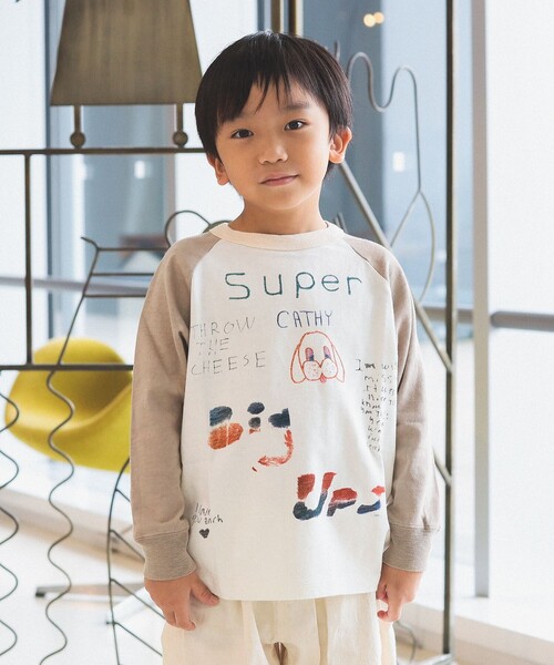【セール】DENIM DUNGAREE / 天竺 Super Tシャツ 2024 （100～120cm）（Tシャツ/カットソー）｜こども ビームス（コドモビームス）Tシャツ/カットソー