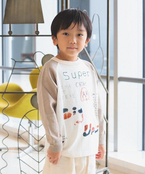 【セール】DENIM DUNGAREE / 天竺 Super Tシャツ 2024 （100～120cm）（Tシャツ/カットソー）｜こども ビームス（コドモビームス）