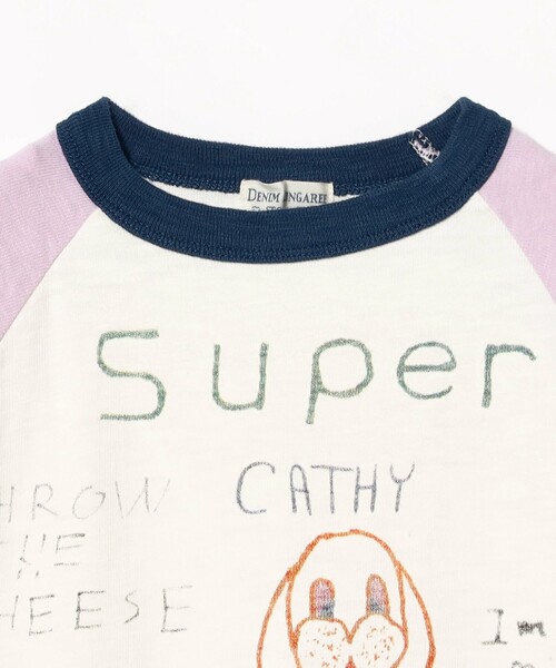 【セール】DENIM DUNGAREE / 天竺 Super Tシャツ 2024 （100～120cm）（Tシャツ/カットソー）｜こども ビームス（コドモビームス）