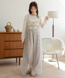 favclo. | tulle camisole one-piece / チュールキャミソールワンピース(ワンピース)