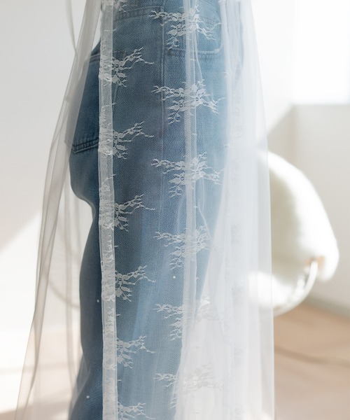 favclo.（ファブクロ）の「tulle camisole one-piece / チュールキャミソールワンピース（ワンピース・レディース・ホワイト/グレー/ブラック・FREE）」の20枚目の写真