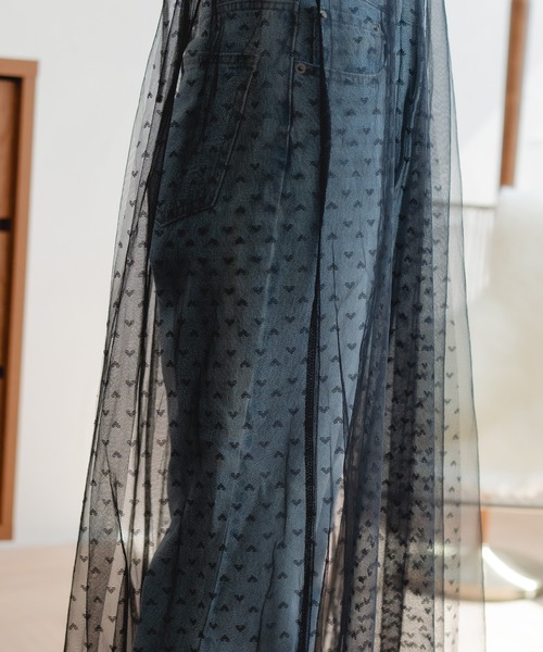 favclo.（ファブクロ）の「tulle camisole one-piece / チュールキャミソールワンピース（ワンピース・レディース・ホワイト/グレー/ブラック・FREE）」の12枚目の写真