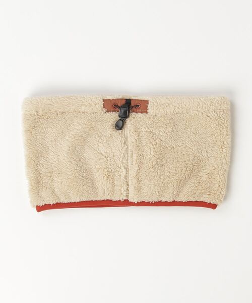 CHUMS(チャムス)の「【CHUMS】Bonding Fleece Neck Warmer / ボンディングフリースネックウォーマー(ネックウォーマー/スヌード・メンズ・ベージュ/ブラック・FREE)」の3枚目の写真