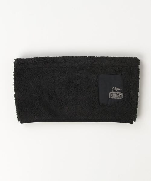 CHUMS(チャムス)の「【CHUMS】Bonding Fleece Neck Warmer / ボンディングフリースネックウォーマー(ネックウォーマー/スヌード・メンズ・ベージュ/ブラック・FREE)」の5枚目の写真