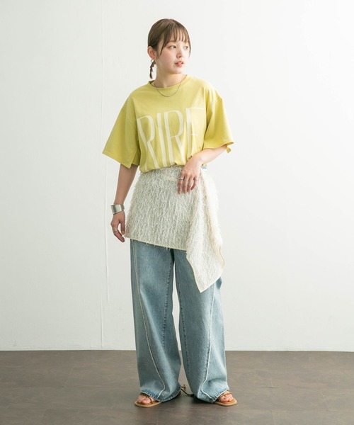 KBF（ケイビーエフ）の「フリンジキャミベスト（キャミソール・レディース・ブラック/アイボリー・ONE）」の18枚目の写真