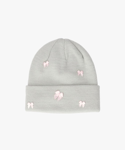 kaorinomori（カオリノモリ）の「kaorinomori ユスニット / カオリノモリ（ニットキャップ/ビーニー・レディース・グレー/ブラック/ホワイト・FREE）」の10枚目の写真