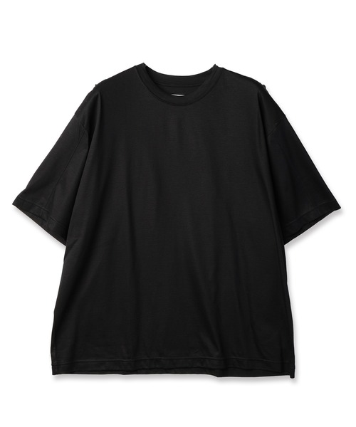 JIEDA(ジエダ)の「ECOVERO ORGANIC COTTON S/S TEE(Tシャツ/カットソー・メンズ・ブラック/ホワイト/ブラウン・1/2)」の2枚目の写真