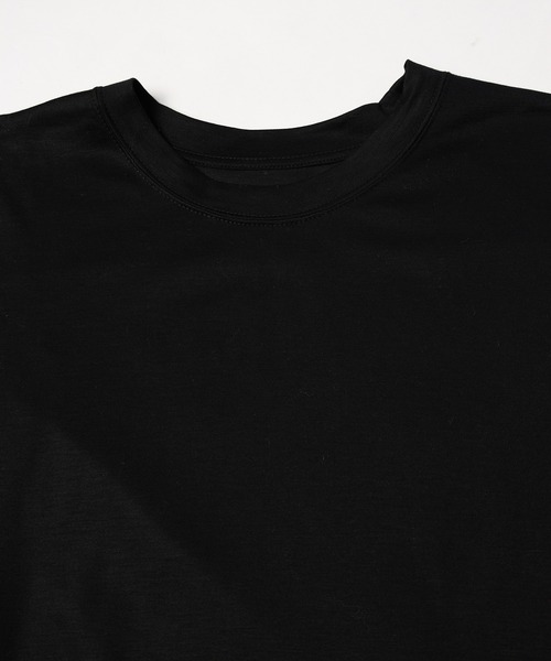 JIEDA(ジエダ)の「ECOVERO ORGANIC COTTON S/S TEE(Tシャツ/カットソー・メンズ・ブラック/ホワイト/ブラウン・1/2)」の12枚目の写真