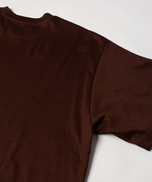 JIEDA(ジエダ)の「ECOVERO ORGANIC COTTON S/S TEE(Tシャツ/カットソー・メンズ・ブラック/ホワイト/ブラウン・1/2)」の8枚目の写真