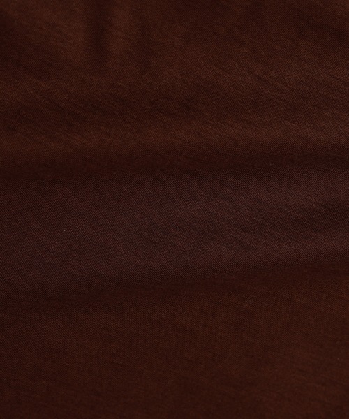 JIEDA(ジエダ)の「ECOVERO ORGANIC COTTON S/S TEE(Tシャツ/カットソー・メンズ・ブラック/ホワイト/ブラウン・1/2)」の7枚目の写真