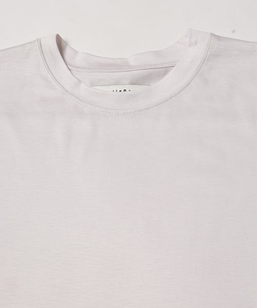 JIEDA(ジエダ)の「ECOVERO ORGANIC COTTON S/S TEE(Tシャツ/カットソー・メンズ・ブラック/ホワイト/ブラウン・1/2)」の6枚目の写真