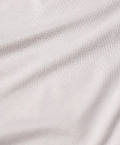 JIEDA(ジエダ)の「ECOVERO ORGANIC COTTON S/S TEE(Tシャツ/カットソー・メンズ・ブラック/ホワイト/ブラウン・1/2)」の4枚目の写真