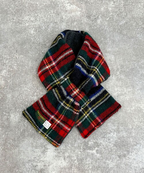 セール】【別注】【TWEED MILL/ツイードミル】ウールチェック×フリース