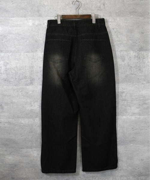 BEARDSLEY LIVETART デニムライクオーバータックパンツ LIVETART》 デニムライクオーバータックパンツ | BEARDSLEY