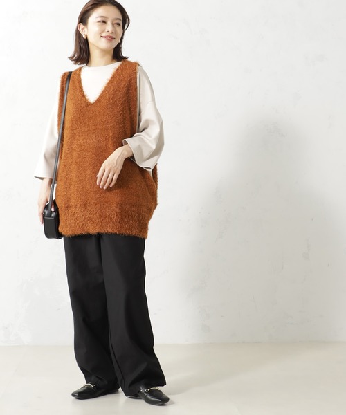 セール】シャギーニットベスト（ニット/セーター）｜FOUND GOOD