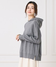 ニットパーカー《オーガニックエアーコットン》