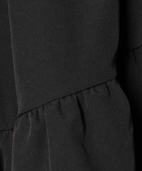 ROPE' PICNIC（ロペピクニック）の「アシンメトリーボリュームティアードスカート（スカート・レディース・カーキ/ブラック・38）」の3枚目の写真