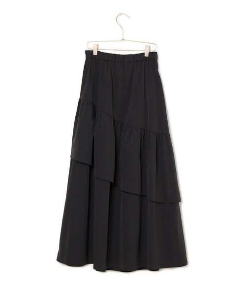 ROPE' PICNIC（ロペピクニック）の「アシンメトリーボリュームティアードスカート（スカート・レディース・カーキ/ブラック・38）」の20枚目の写真