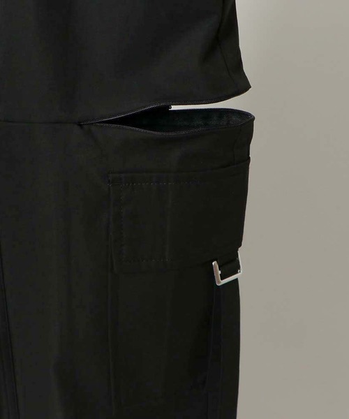 GORGE(ゴージ)の「《サイドジップ×2WAY》レディース カーゴパンツ ドロスト 美脚 ミリタリー 春夏秋(カーゴパンツ・レディース・レッド/ブルー/カーキ/イエロー/ブラック・F)」の16枚目の写真