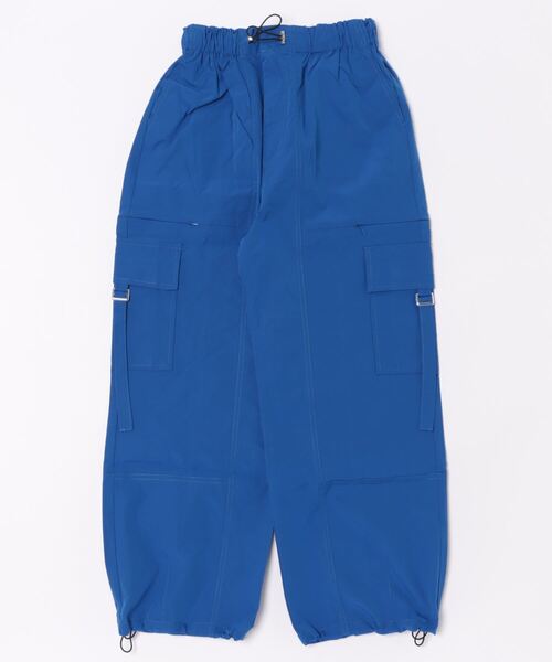 GORGE(ゴージ)の「《サイドジップ×2WAY》レディース カーゴパンツ ドロスト 美脚 ミリタリー 春夏秋(カーゴパンツ・レディース・レッド/ブルー/カーキ/イエロー/ブラック・F)」の8枚目の写真