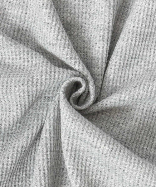 HANES(ヘインズ)の「Hanes(ヘインズ)ワッフル ラグランクルーネックロンT レディース/長袖Tシャツ/パックT/サーマルロンT(Tシャツ/カットソー・レディース・オフホワイト/ネイビー/ブラック/グレー・FREE)」の20枚目の写真