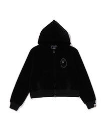 stone ziphoodie ジップパーカー SEQUENZ（シークエンズ）】APPLIQUE STONE FADE ZIP P/K