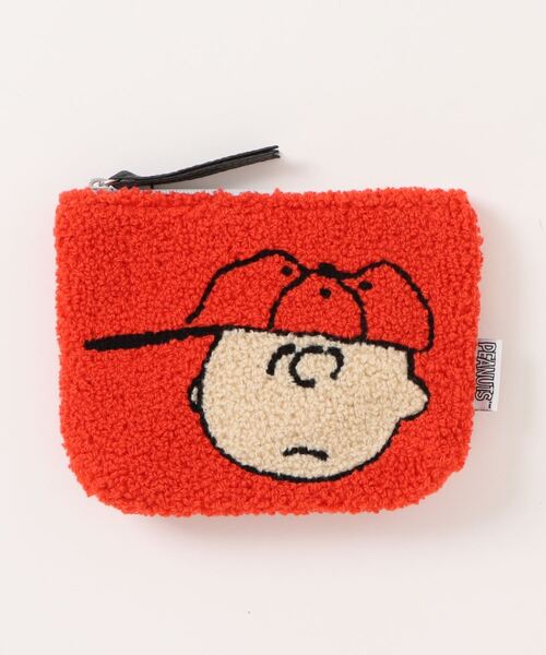 PEANUTS（ピーナッツ）の「PEANUTS ミニさがらポーチ（ポーチ・レディース・ライトブルー/グリーン/レッド/ブルー・FREE）」の4枚目の写真