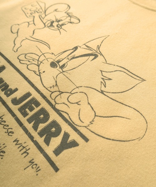 Tom&Jerry(トムアンドジェリー)の「【TOM&JERRY/トムとジェリー】キャラクターイラスト ヴィンテージライクプリント&刺繍デザイン ビッグシルエット クルーネックスウェット/3Type(スウェット・レディース・ブラック/グレイッシュベージュ/ライトイエロー/チャコールグレー/オートミール/スミクロ・M/L/XL)」の10枚目の写真