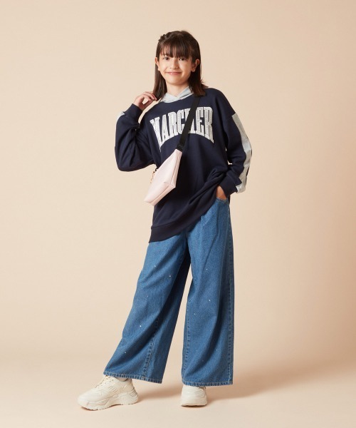 a.v.v（アーヴェヴェ）の「[KIDS]シンプルサコッシュ（ショルダーバッグ・キッズ・ライトピンク/ライラック/ブラック・120）」の16枚目の写真