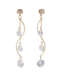 EATME | クリアビジューピアス(ピアス(両耳用))