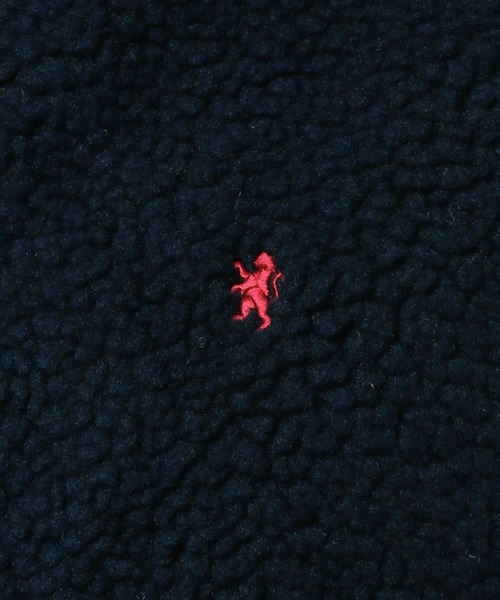 GYMPHLEX（ジムフレックス）の「【GYMPHLEX(ジムフレックス)】ボアフードベスト（ベスト・レディース・ネイビー/ライトベージュ/アイボリー・MEDIUM）」の20枚目の写真