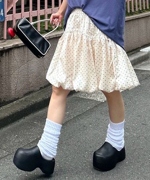 激安通販サイト バルーンリボンスカート（スカート）｜Alley Tokyo（アリー スカート