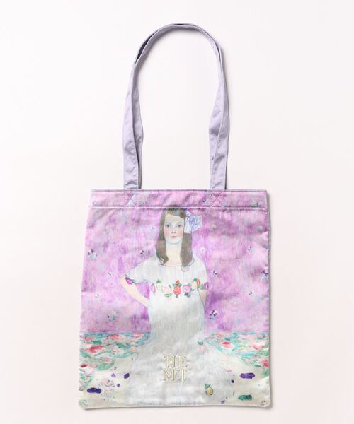 ACCOMMODE（アコモデ）の「THE MET/グラフィックトート（トートバッグ・レディース・パープル/ブルー・FREE）」の10枚目の写真