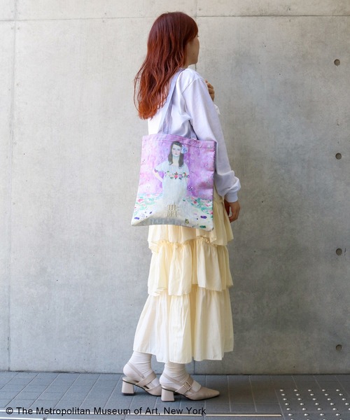 ACCOMMODE（アコモデ）の「THE MET/グラフィックトート（トートバッグ・レディース・パープル/ブルー・FREE）」の12枚目の写真