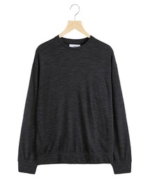 marka | marka / マーカ：CREW NECK - sp120's wool cotton knit -：M24C-17CS02C[COR](Tシャツ/カットソー)