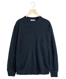 marka | marka / マーカ：CREW NECK - sp120's wool cotton knit -：M24C-17CS02C[COR](Tシャツ/カットソー)