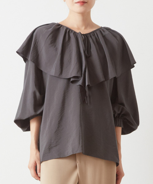 フリルブラウス（シャツ/ブラウス）｜Liesse（リエス）