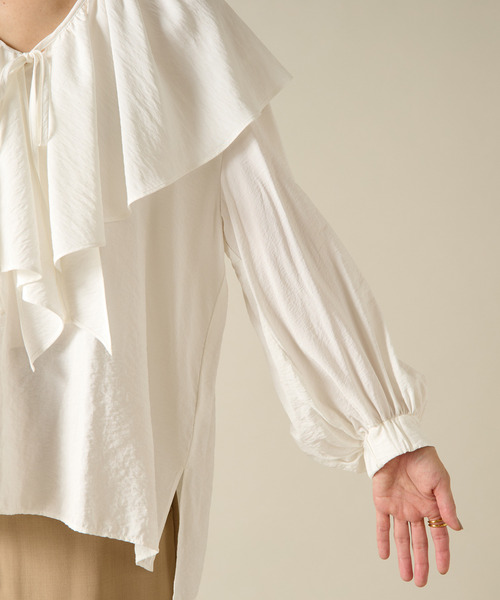 フリルブラウス（シャツ/ブラウス）｜Liesse（リエス）