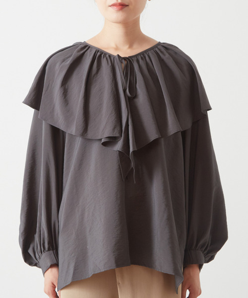 フリルブラウス（シャツ/ブラウス）｜Liesse（リエス）