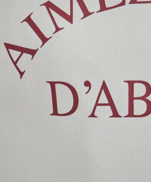 SHOO・LA・RUE（シューラルー）の「◆【洗える/S-LL】プリントラグランスウェット（スウェット・レディース・ダークグレー/グレー/オフホワイト/ブラウン系・01/02/03/04）」の20枚目の写真