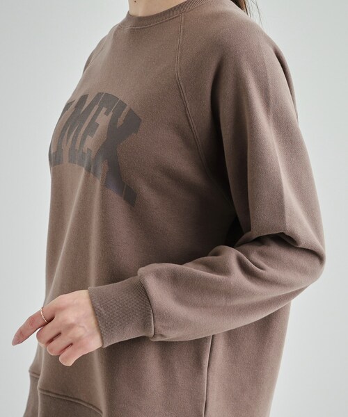 セール】【洗える/S-LL】プリントラグランスウェット（スウェット