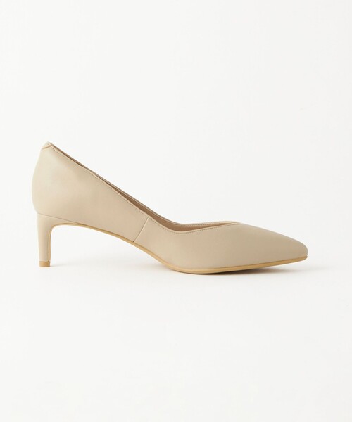 green label relaxing（グリーンレーベルリラクシング）の「ポインテット Vカット パンプス（5cmヒール）-晴雨兼用-（パンプス・レディース・ブラック/ベージュ・23.5cm/23cm/22.5cm/22cm/25.5cm/25cm/24.5cm/24cm）」の11枚目の写真