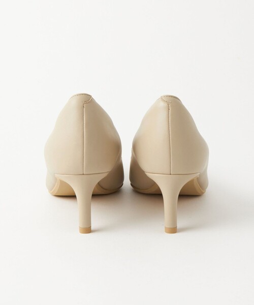 green label relaxing（グリーンレーベルリラクシング）の「ポインテット Vカット パンプス（5cmヒール）-晴雨兼用-（パンプス・レディース・ブラック/ベージュ・23.5cm/23cm/22.5cm/22cm/25.5cm/25cm/24.5cm/24cm）」の12枚目の写真