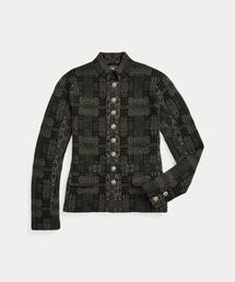RRL | ウールカシミヤ ジャカード セーター ジャケット(カバーオール)