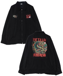 MASSIVE STORE（マッシブストア）の「【cYc oh/サイ コー】loose style suvenia blouson(jacket) / ルーズシルエットDTFプリントスーベニアブルゾン(ジャケット)（ブルゾン）」